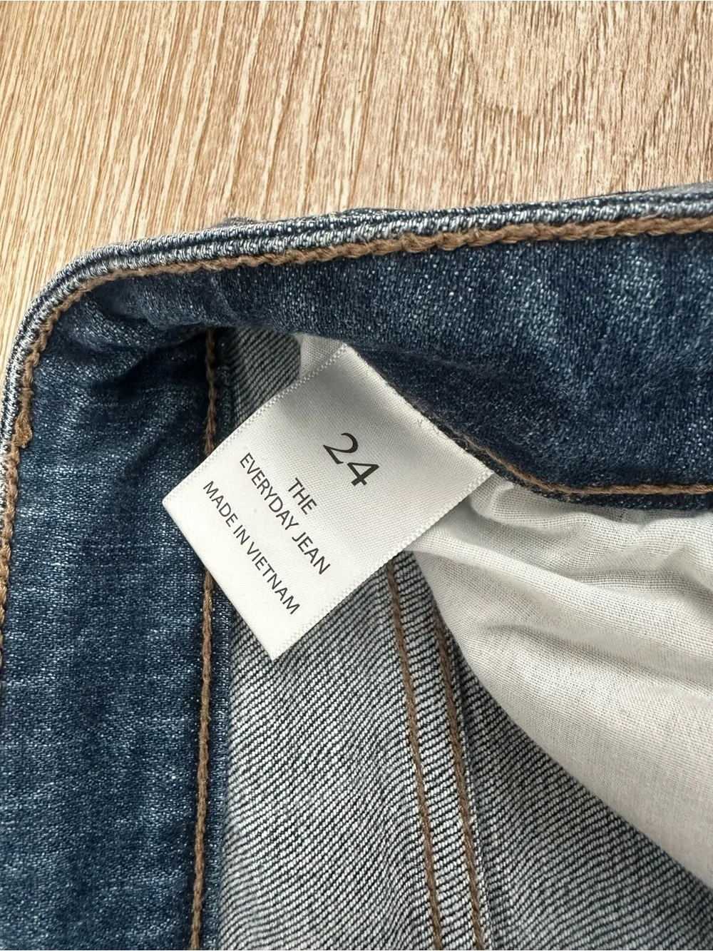 Ripped Boyfriend Jeans for Women - Dark Blue Distressed